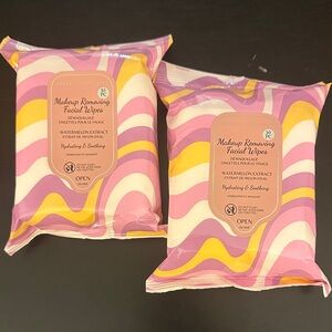 2 Embrace Your Face Makeup Removing Facial Wipes Hydrating & Soothing Watermelon